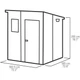 Садовый домик Keter Manor Pent 6x6 183х185 см бежевый 255142 - изображение 8