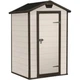 Садовий будиночок Keter Manor 4x3 128х94 см бежевий 255137 - зображення 1