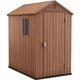 Садовий будиночок Keter Darwin 4x6 126х185 см коричневий 246949 - изображение 1