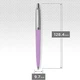 Ручка кулькова Parker JOTTER 17 Originals Lilac CT BP 15 936_2567 - зображення 3
