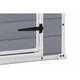 Садовий будиночок Keter Manor 4x3 128х94 см сірий/білий 230446 - изображение 4