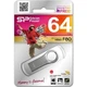USB флеш накопитель Silicon Power 64GB Firma F80 Silver USB 2.0 (SP064GBUF2F80V1S) - изображение 4