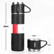 Набор термос 500 мл с 3 кружками Vacuum Bottle - изображение 3