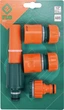 Зрошувач прямий FLO з набором з'єднань 1/2" 3/4" ABS-пластик 4 шт. FLO (89204) - изображение 2