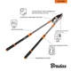 Сучкорез садовый V-Series усиленный 69-104 см Bradas (KT-V1240) - изображение 3
