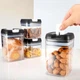 Набор герметичных контейнеров Food storage 7 шт пластиковые Органайзер для хранения сыпучих продуктов и круп - изображение 6