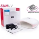 Лампа для маникюра SunUv SUN 4S original 48вт , с кварцевыми диодами 2 поколения, бело-розовая - изображение 1