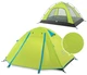 Намет двомісний Naturehike P-Series NH18Z022-P 210T/65D Світло-салатовий (6975641887782) - зображення 3