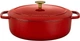 Кастрюля чугунная овальная Ballarini Bellamonte с крышкой красная 6.5 л (75003-567-0) - изображение 2