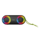 Портативная колонка BKK K215 2x5W с RGB подсветкой Black - изображение 1