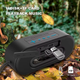 Портативная колонка BKK K215 2x5W с RGB подсветкой Black - изображение 4