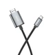 Кабель Hoco HD on-screen cable Type-C to HDTV UA27 |4K, 2m| сірий - зображення 2