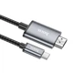 Кабель Hoco HD on-screen cable Type-C to HDTV UA27 |4K, 2m| сірий - зображення 4