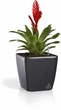Вазон Plastkon Quadrato Flower Lover 25 x 25 x 24 см с оросительной системой Антрацит (8595096980913) - изображение 3