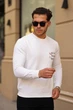 Свитшот с принтом Trend Collection 39354 Белый (EKRU) 2XL - изображение 9
