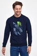 Свитшот с принтом Trend Collection 36072 Темно-синий (LACIVERT) M - изображение 3