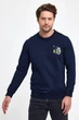 Свитшот с принтом Trend Collection 36070 Темно-синий (LACIVERT) S - изображение 7