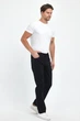 Штани comfort fit Trend Collection 3817 чорний (NOA BLC) 32 - зображення 4