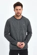 Светри casual Trend Collection 2071 сірий (GRI) L - зображення 1