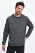 Светри casual Trend Collection 2071 сірий (GRI) L - зображення 5