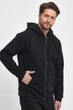 Кофта на замке спортивная флис Trend Collection 6164 черный (SIYAH) 2XL - изображение 12