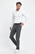Брюки slim fit Trend Collection 003 серый (COL. 3) 30 - изображение 4