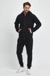 Кофта на замке спортивная флис Trend Collection 6164 черный (SIYAH) L - изображение 10