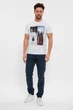 Футболка с принтом Trend Collection 4038 белый + принт (BEYAZ) 2XL - изображение 2