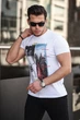 Футболка с принтом Trend Collection 4038 белый + принт (BEYAZ) 2XL - изображение 8