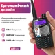 Рація двохдіапазонна Baofeng UV-5RA, UHF/VHF, 5 Ватт, батарея 1800 мАч чорний - зображення 2