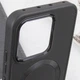 TPU чохол Bonbon Metal Style with MagSafe для Xiaomi 14 Pro Чорний / Black - зображення 5