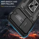 Ударостійкий чохол Camshield Army Ring для Samsung Galaxy S24+ Чорний/Black (ITS-00000068619_6) - изображение 7