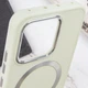 TPU чохол Bonbon Metal Style with MagSafe для Xiaomi 14 Pro Білий / White - зображення 5