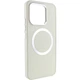 TPU чохол Bonbon Metal Style with MagSafe для Xiaomi 14 Pro Білий / White - зображення 1