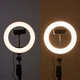 Кільцева LED світлодіодна лампа Arc Ring 10" + tripod 2.1m Чорний - зображення 8