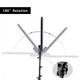 Кільцева світлодіодна LED лампа Arc Ring Remote control 21" + tripod 2.1m Black - изображение 3