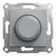 Светорегулятор поворотный ЛЕД димер RC 370Вт Asfora Schneider Electric сталь EPH6800162 - изображение 1