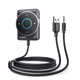 Адаптер Bluetooth 5.4 автомобильный UGREEN CM723 AUX ресивер (приемник) с микрофоном Black (35002) - изображение 1
