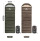 Спальный мешок Naturehike NH20MSD07 Envelope style U250 Upgraded army green - изображение 2
