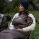 Туристический спальник - одеяло с капюшоном до -14 °C Naturehike U250S NH20MSD07 Левый Коричневый - изображение 7