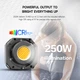 Светодиодный студийный видеосвет COB SYNCO COLBOR CL220R RGB (250 Вт, 2700K-6500K, с управлением APP) - изображение 4