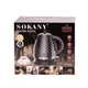 Электрочайник Sokany SK-1032 бесшумный 1,7л черный - изображение 5