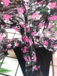 Мереживні трусики-стрінги B Intimates чорні з квітковим принтом M - зображення 6
