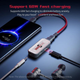 Мобильная игровая звуковая карта Plextone GS2 3 в 1 usb Typec-C Hi-Res разъем с адаптером зарядного устройства - изображение 6