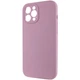Чехол Silicone Case Full Camera Protective (AA) NO LOGO для Apple iPhone 12 Pro Max (6.7") Лиловый / Lilac Pride Без бренда - изображение 3