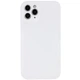 Чохол Silicone Case Full Camera Protective (AA) NO LOGO для Apple iPhone 12 Pro Max (6.7") Білий / White Без бренду - зображення 1