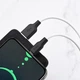 Дата кабель Hoco X21 Plus Silicone Type-C Cable (2m) Черный / Белый - изображение 2