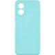 Силіконовий чохол Candy Full Camera для Oppo A78 4G Бірюзовий / Turquoise - изображение 1