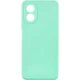 Силиконовый чехол Candy Full Camera для Oppo A78 4G Зеленый / Menthol - 00000065850_7 - изображение 1