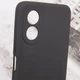 Силіконовий чохол Candy Full Camera для Oppo A78 4G Чорний / Black - изображение 5